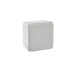 IDE Junction box, watertight, opaque lid, white, 89x89x52mm