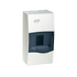 IDE Surface DB, transparent window, 1x4 DIN rail, 228x120x99
