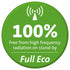 Alecto DBX-125 - Full Eco DECT baby monitor, white/anthracite