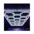 Hexagon Grid Led Light for Auto Detailing Shop-Garage or Workshop 4.8×2.4m
