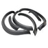 Isuzu D-Max (13-20) Matte Black Plastic Smooth Arch Kit (3-Inch)