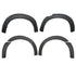 Isuzu D-Max (13-20) Matte Black Smooth Studded Plastic Wheel Arch Kit (6-Inch)