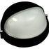 Bulkhead 1x60W E27 IP54 Round Eyelid Black 1303-B49/E/BLK
