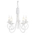 Bright Star Chandelier 5x60W SES Metal Fossil White CH3901/5
