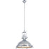 Bright Star Pendant 1x60W ES 450mmx500mm Polished Steel and Glass PEN262