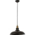 Bright Star Pendant 1x60W ES Metal Matt Black PEN264