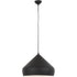 Bright Star Pendant 1x60W ES Aluminium Matt Black PEN272/1