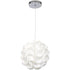 Bright Star Pendant 1x40W ES Polypropylene White PEN421/1