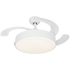 Bright Star Ceiling Fan 1x36W LED 4 Blade 42" (106cm) with Retractable ABS Blades White FCF055