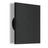 Spazio Focal Square Wall Fitting 8W 3000K Black 4547.2.3030