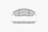 Front brake pads Ford Territory 4.0 2005 to 2011 MAP-100156