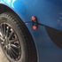 JDM Quick Release Bumper Fasteners (Red)