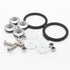 JDM Quick Release Bumper Fasteners (Silver)