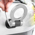 JDM Style Stick On Tow Hook - Silver