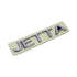Chrome Jetta Letters Sticker Badge (9×1.5cm)