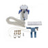 Racing Spec Switch Panel with Single Toggle & Engine Start Button (Silver Face)