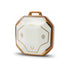 Jetour T2 Soft Shell TPU Key Case Cover - White / Gold