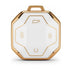 Jetour T2 Soft Shell TPU Key Case Cover - White / Gold