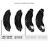 Jetour T2 (25-On) Aluminium Brake Caliper Covers (Black)