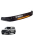 Jetour T2 (25-On) Gloss Black LED Stick-On Bonnet Guard With Logo