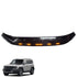 Jetour T2 (25-On) Gloss Black LED Stick-On Bonnet Guard With Logo