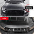 Jetour T2 (25-On) Matte Black 3-Piece Stick-On Bonnet Guard