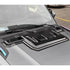 Jetour T2 (25-On) Raptor Style Gloss Black Plastic Bonnet Scoop