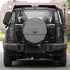 Jetour T2 (25-On) Urban Edition Stainless Steel Spare Wheel Cover With Built In Lock