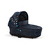 MIOS GEN 3 Chrome Frame with Nautical Blue Seat Pack + Jewels Of Nature Lux Carry Cot