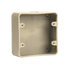 Wall Box 100x100 PVC White