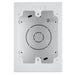 Lesco Extension Box with Closed Back 100x50 PVC White LEXB42