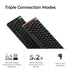 Keychron K10 HE 100% Wireless Magnetic Gaming Keyboard Nebula Switches – Black
