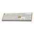 Keychron K10 HE Special Edition Full-size Hot-Swap Gateron Dbl-Rail Nebula Switch RGB Wireless Keyboard - White (Wood + Al)