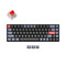 Keychron K6 Pro 65% Red G Pro Switches RGB Wireless Keyboard - Black