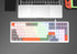 SUNROSE JK100 Wired 98 keys Mechanical Keyboard with RGB backlight, Colorful Keycap, Mechanical Red Swtich | SKU KB-JK100S