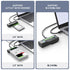 MAIWO K10635N type C 10Gbps to Dual Bay HDD/NVMe M2 SSD Clone Converter for 2.5inch and 3.5 inch SATA | SKU KSY-K10635