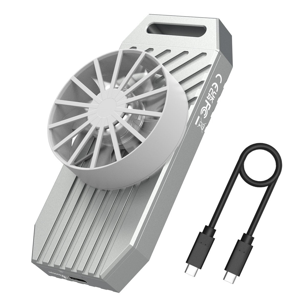 GUNMANSA MAIWO K1695 SLIVER Tool Free USB4.0 40Gbps to NVMe SSD Enclosure