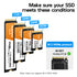 MAIWO K3015P4 4 Bays Tool Free Docking Station/Duplicator for NVMe M.2 SSD, Support data access of 4pcs NVMe M.2 SSD, Support 1:3 offline clone | SKU KSY-K3015P