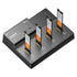 MAIWO K3015P4 4 Bays Tool Free Docking Station/Duplicator for NVMe M.2 SSD, Support data access of 4pcs NVMe M.2 SSD, Support 1:3 offline clone | SKU KSY-K3015P