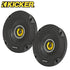 Kicker 46CSC44 CS-Series 4" 2-Way Coaxial Speakers (150W)