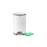 NEW Korbell Classic hands-free Nappy Bin 16L Bundle (with free liner) - White