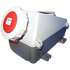 CEE Industrial Socket IP67 Surface Mounted Switched with Interlock 63A 4 Pin 380V 123646