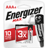 Energizer MAX Battery Alkaline 4 x AAA