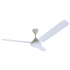 Solent High Breeze Ceiling Fan 3 Blade 1400mm Aluminium White