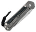 Chris Reeve Large Sebenza 31 Black Micarta Insingo Magnagut Glass Blasted L31-1224