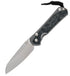 Chris Reeve Large Sebenza 31 Black Micarta Insingo Magnagut Glass Blasted L31-1224