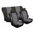 Stingray Laguna Seat Covers – 6 piece Black & Grey Set