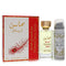 Lattafa Mahasin Crystal Eau De Parfum Spray with 1.7 oz Deodorant Spray By Lattafa