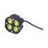 LED360 7″ 65LED Emergency Strobe – Black Casing with Blue/Red Strobe & White Spotlight (each)