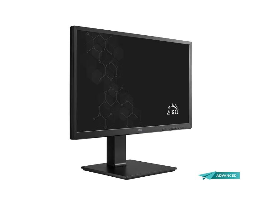LG 24CN650I-6A 23.8 inch Full HD IPS All-in-One Thin Client with SFP port, Quad-core Processor, IGEL OS, Built-in Full HD Webcam & Speaker, Black | SKU LG-24C65IA